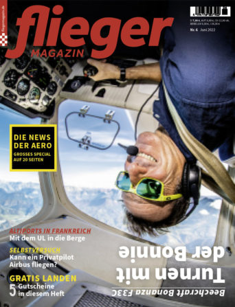 fliegermagazin 06/2022: Turnen mit der Beechcraft Bonanza F33C