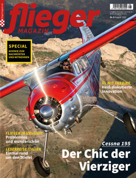 fliegermagazin 08/2022: Der Chic der Vierziger: Cessna 195