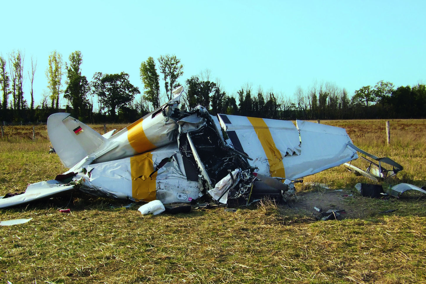 Flugzeugabsturz Umkehrkurve