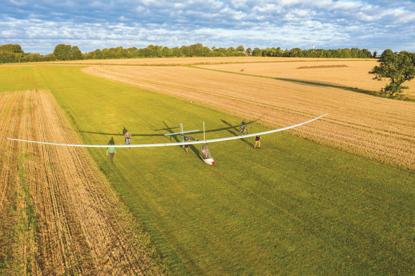 Pilot Report: Muskelkraftflugzeug Airglow im Test