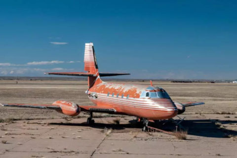 Besondere Auktion: Ex-Flugzeug von Elvis Presley versteigert