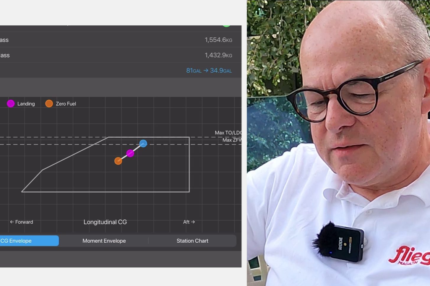 Neues Video: Mass & Balance mit Garmin Pilot