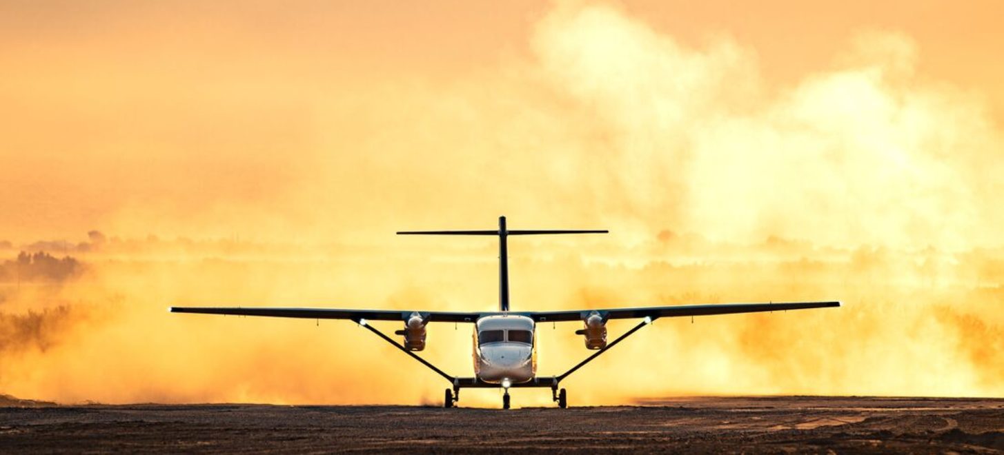 Cessna SkyCourier: Neues Schotter-Kit für Flugzeuge