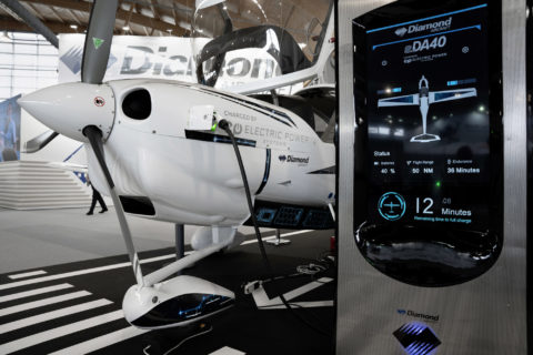 Vollelektrische DA40