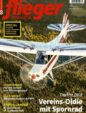 fliegermagazin 4/2023: Citabria 7GCB – Vereins-Oldie mit Spornrad