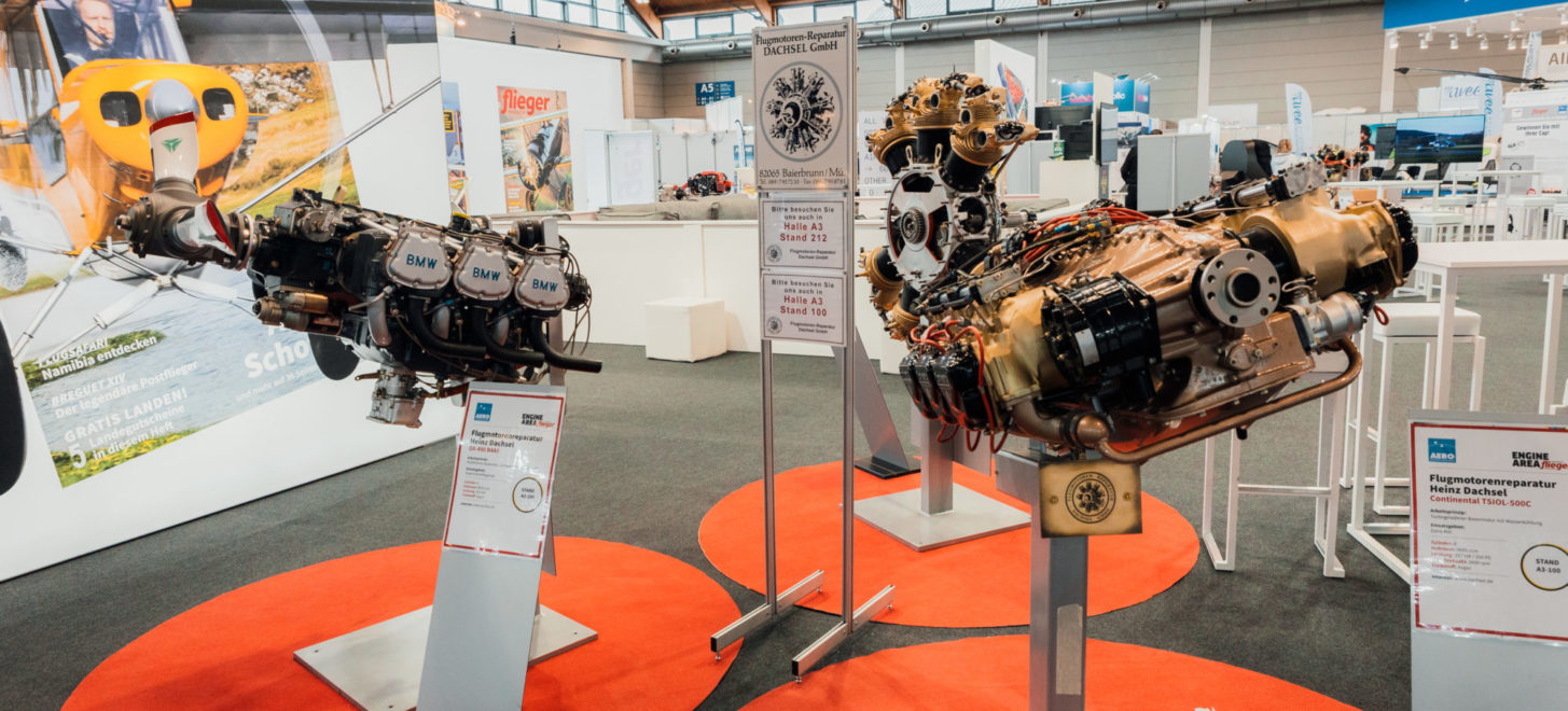 Die Engine Area: Flugzeugmotoren auf der AERO 2025