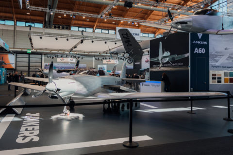 Junkers A60 auf der AERO 2023.