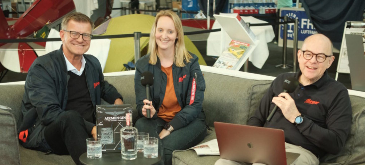 fliegermagazin live vom Aufbautag der AERO