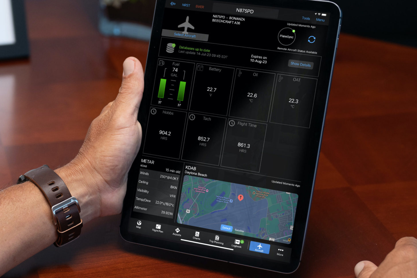 Garmin PlaneSync