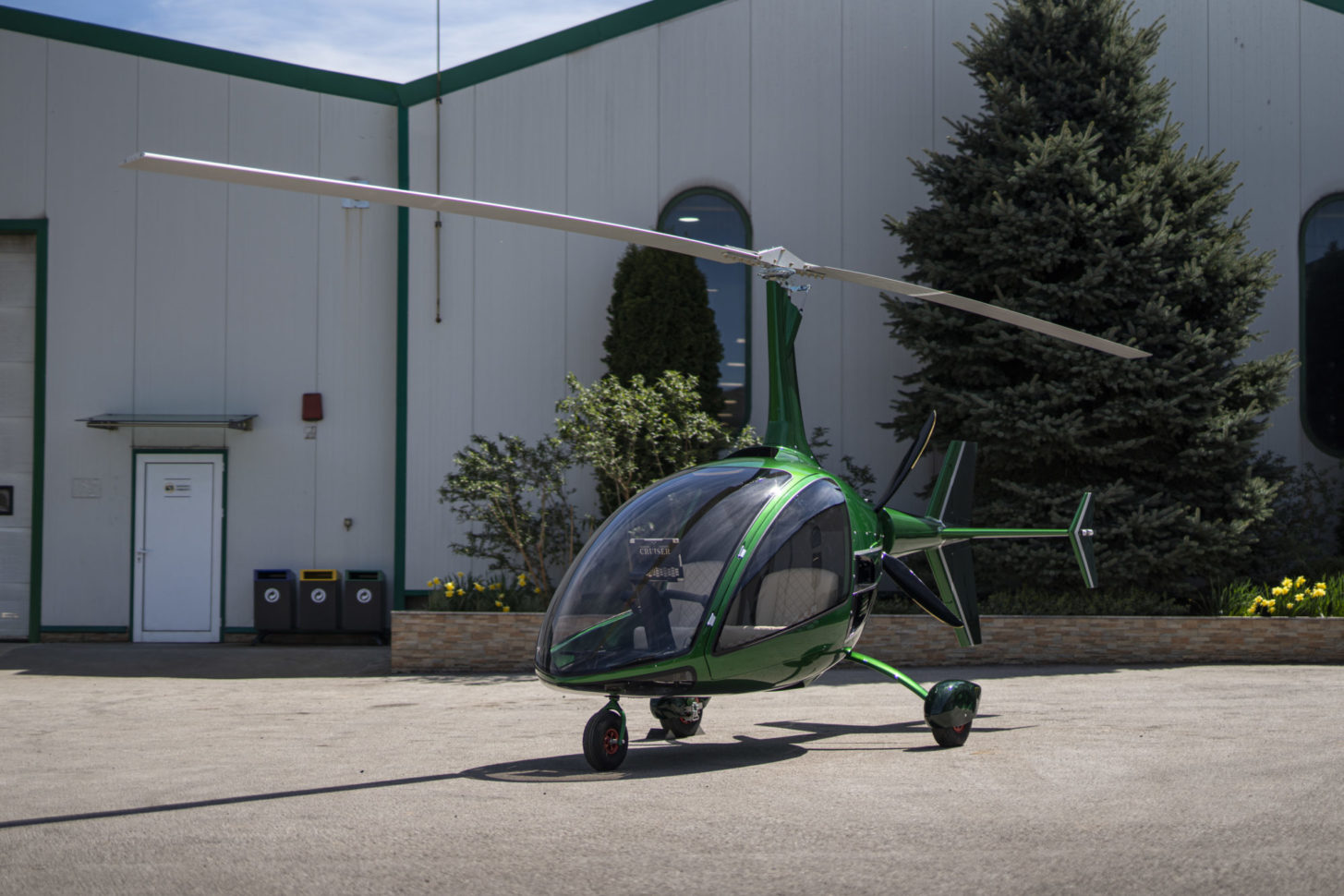 So sieht der neue Gyrocopter Cruiser von Niki Rotor Aviation aus.