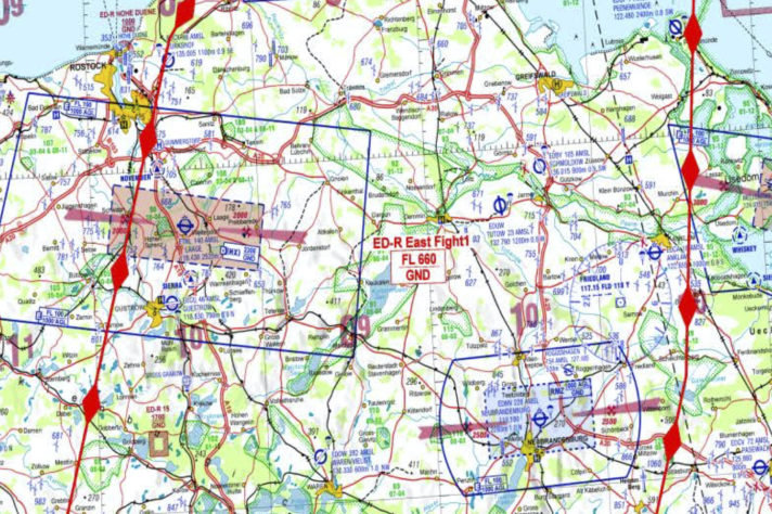 Wo sind die Sperrgebiete von Air Defender 2023?