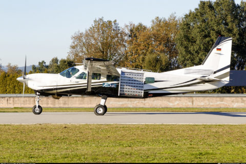 Absetzbetrieb: Absturz einer Cessna Caravan bei der Landung
