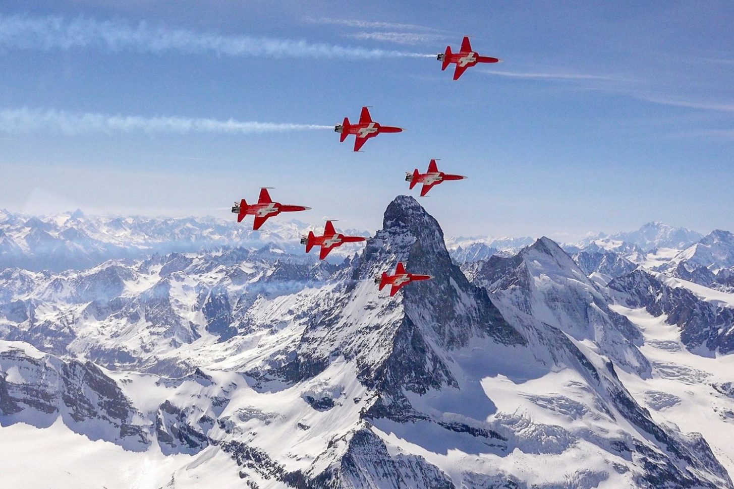 Die Patrouille Suisse hat die Flugvorführung am heutigen Freitag, 16. Juni, abgesagt.