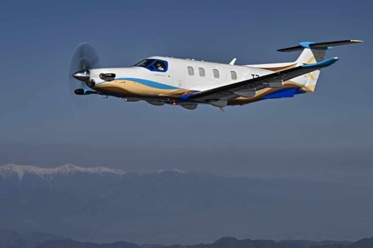 Die erste PC-12 NGX von Pilatus fliegt in Japan