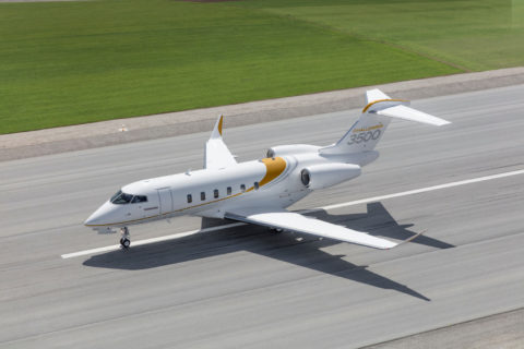Bombardiers Challenger 3500 ist seit September 2022 Betrieb.