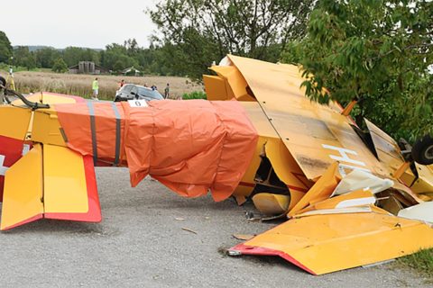 Gewitter: Absturz einer Jodel im Schulungsflug