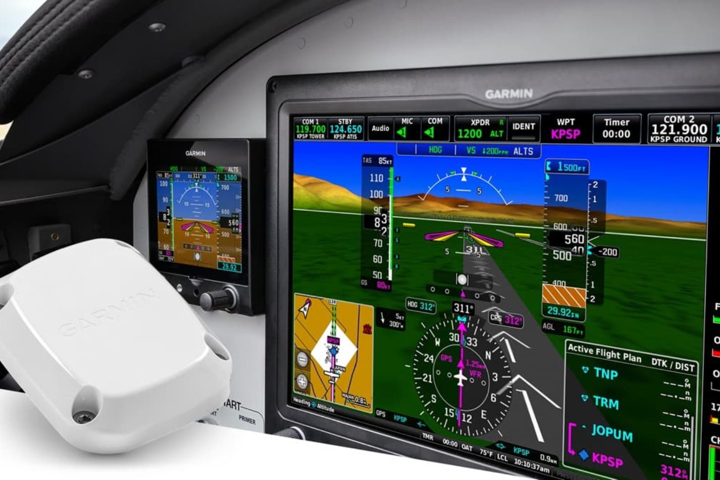 Garmin hat den GHA 15 vorgestellt, der mit Hilfe von Radartechnologie Informationen über die Höhe über Grund (AGL) auf G3X Touch-Flugdisplays für Experimentalflugzeuge und leichte Sportflugzeuge (LSA) liefert.