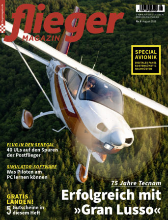 Das neue fliegermagazin Nr. 8 ist seit dem 18. Juli im Handel erhältlich.