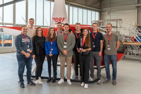 Zehn Flugschüler haben Anfang August mit ihrer fliegerischen Grundausbildung an der DRF Akademie am Flughafen Karlsruhe/Baden-Baden begonnen.
