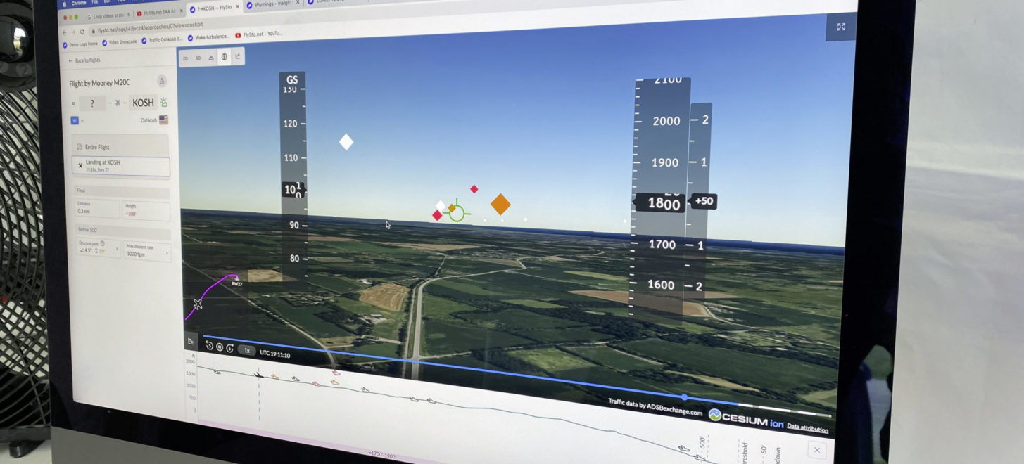 Neu: Mit Flysto einen Flug virtuell nacherleben