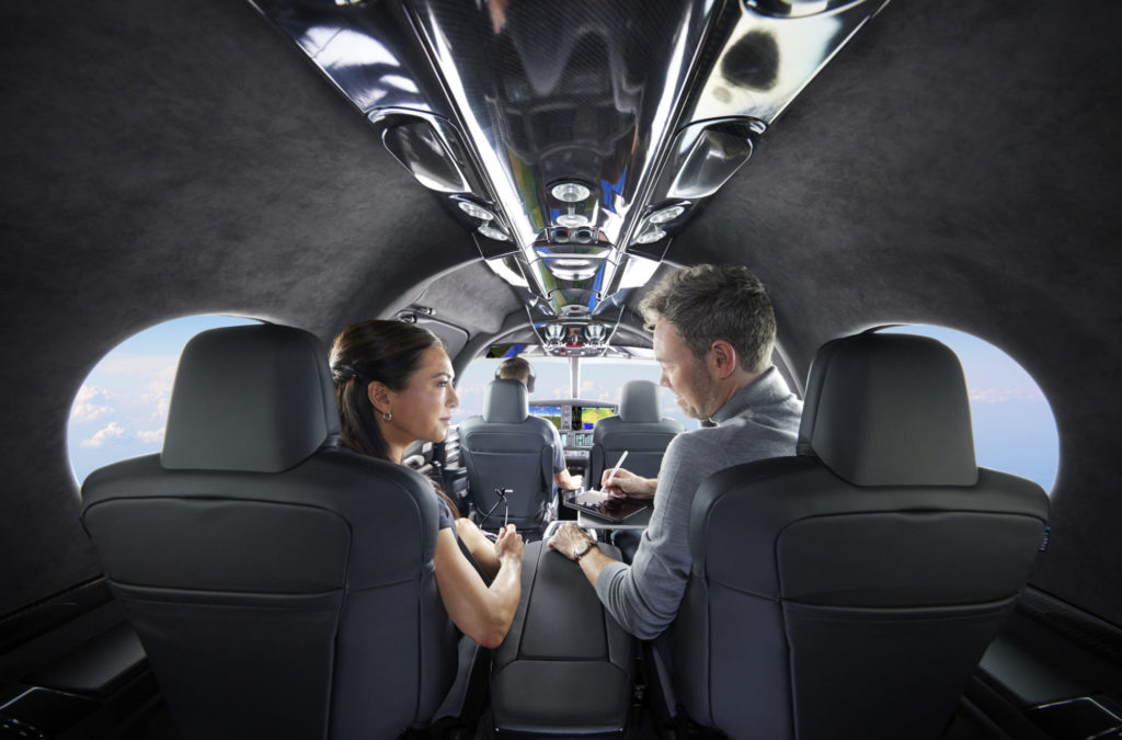 Kabine Cirrus Vision Jet SF50