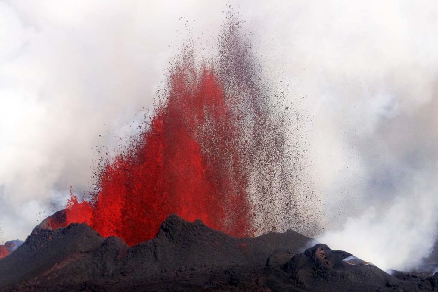 Vulkan in Island