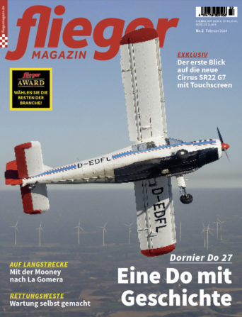 fliegermagazin 2/2024: Eine Dornier Do 27 mit Geschichte