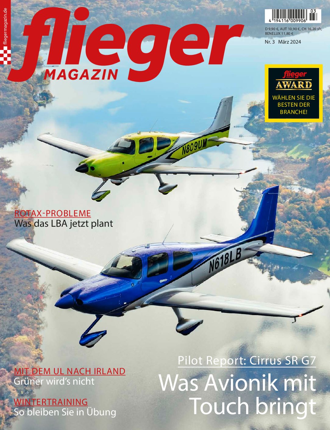 fliegermagazin 3/2024: Pilot Report Cirrus SR G7