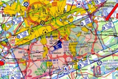 Negative Bilanz: Luftraum C um Berlin wird weiter oft verletzt