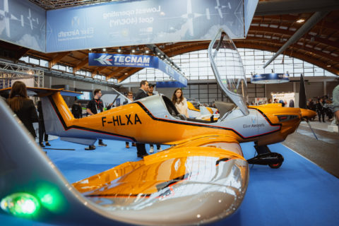 Die Turbo-Variante der Elixir mit dem 915 iS auf der AERO 2024 in Friedrichshafen.