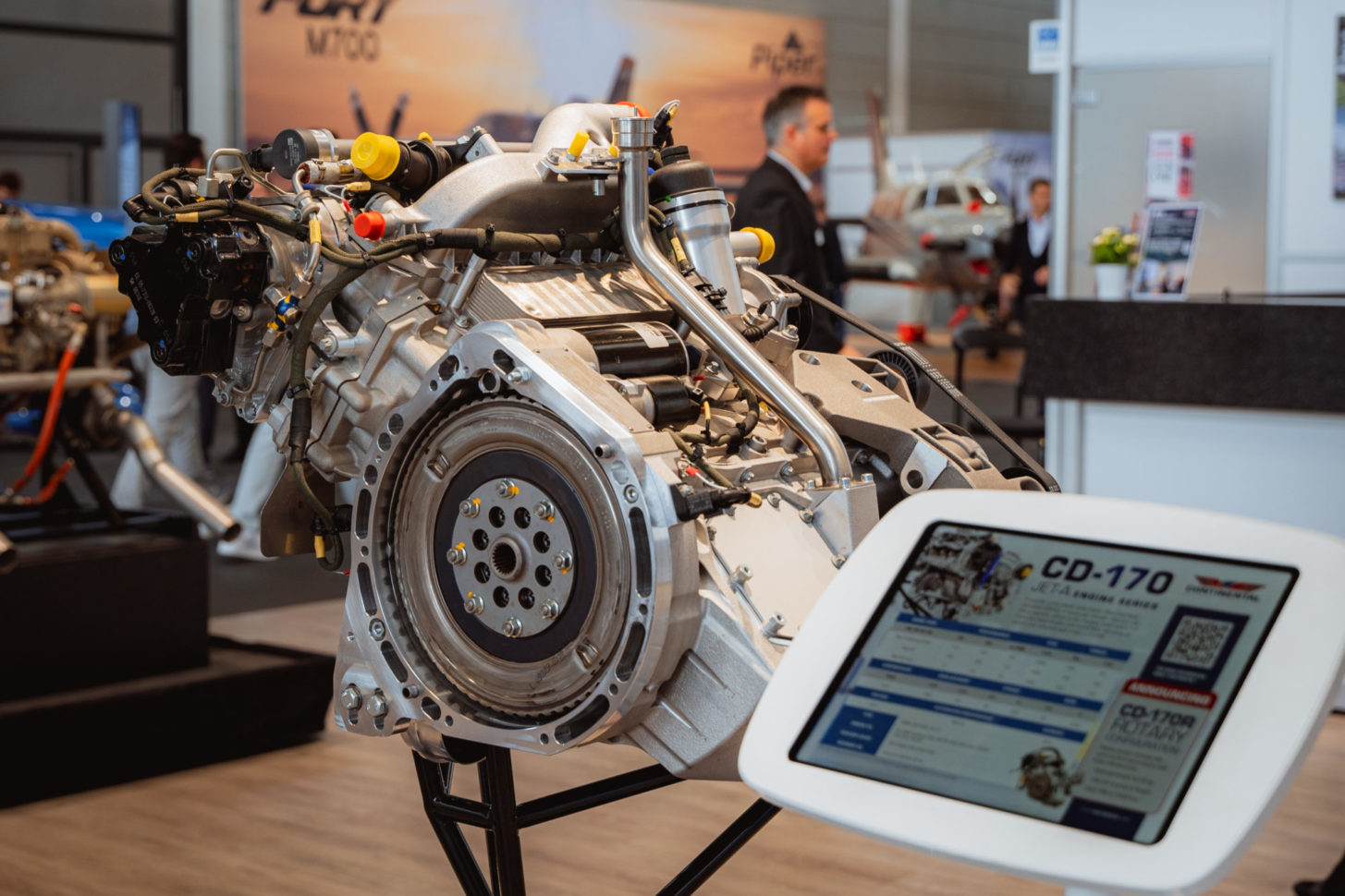 Der neue CD-170R von Continental Aerospace Technologies ist auf der AERO 2024 zu sehen.