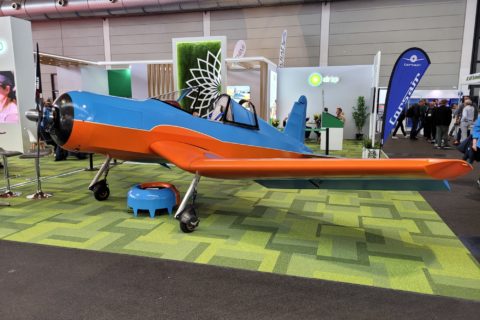 Die Corsair e-motion der 120 kg Klasse auf der AERO 2024.