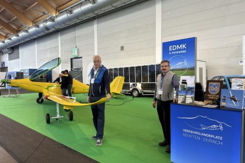 Die neue Version der Elektra Trainer auf der AERO 2024