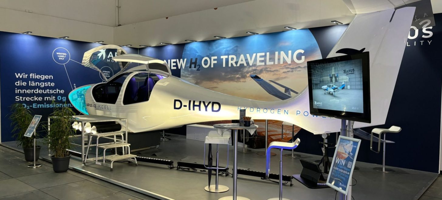 Apus Mobility zeigt neuen emissionsfreien Flugservice