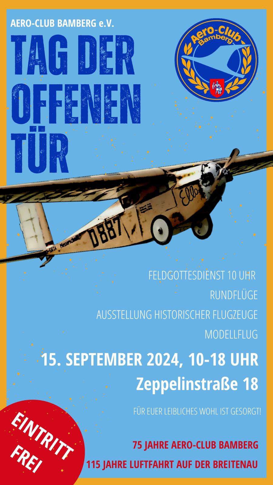 75 Jahre Aero-Club Bamberg