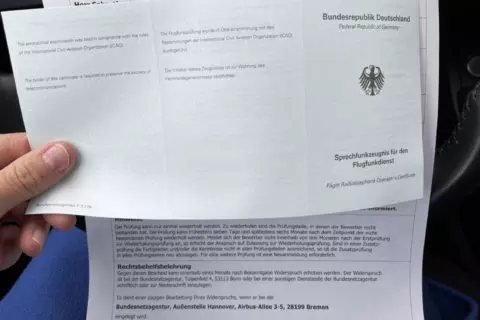 Wertvolles Papier: So sieht das ausgestellte BZF II aus. Etwas altmodisch, aber trotzdem schön in der Hand zu halten.