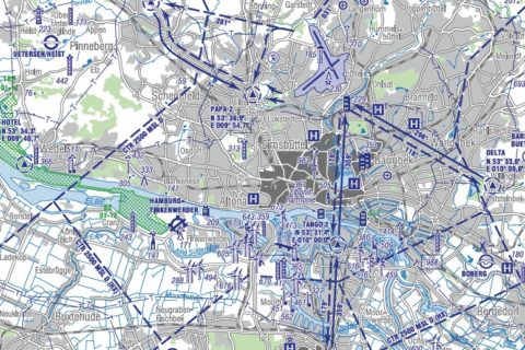 Die Namen von Wegpunkten und die südliche Anflugroute haben sich in Hamburg geändert.