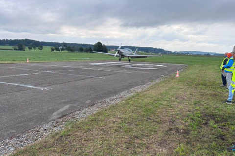 Ziellandung mit dem UL