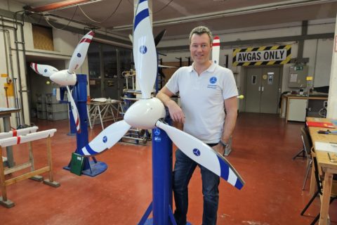 Mark Härtenberger ist seit Anfang Mai 2024 Geschäftsführer von Hoffmann Propeller.
