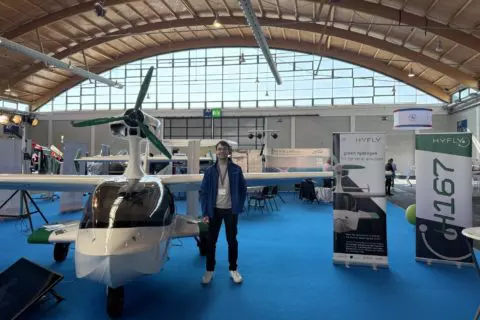 HYFLY H167: Wasserstoff-Brennstoffzellensystem ermöglicht bis zu sieben Stunden emissionsfreien Flug.