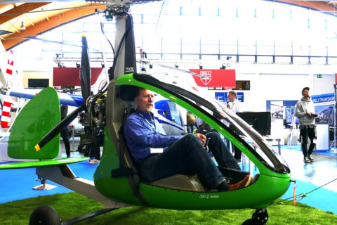 Auf der AERO 2025 zu sehen: Der einsitzige Tragschrauber JK-2 NANO.