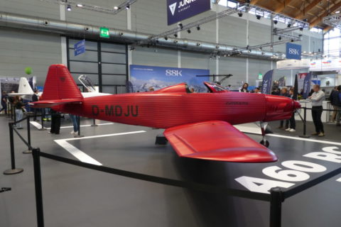 Die Junkers A60 auf der AERO 2025.