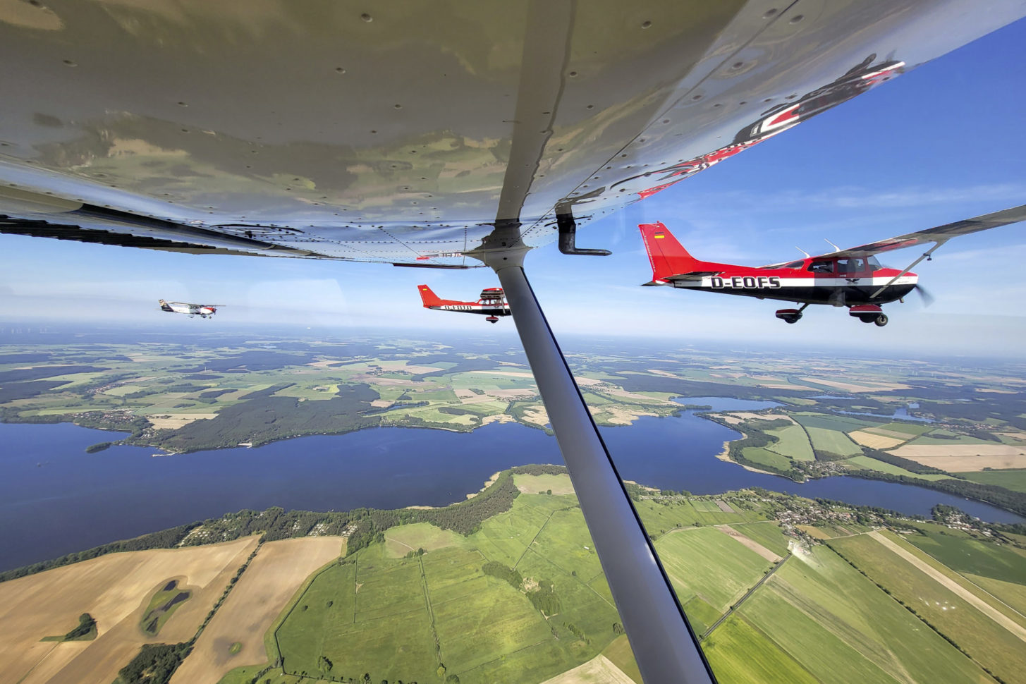 Die Tücken der Technik: Mit fünf Cessna 172 durchs Baltikum