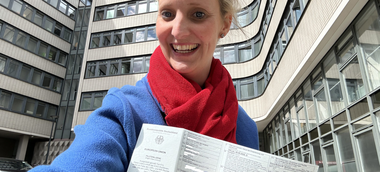 Wahnsinn – endlich: Ich habe meine PPL bestanden!