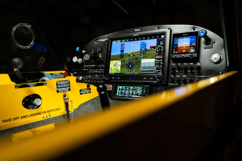 Mit dem STC lassen sich moderne Avioniksysteme wie GPS-Navigation, Glascockpit-Anzeigen und Transponder nahtlos in die Super Cub integrieren – für mehr Übersicht und Sicherheit im Cockpit.