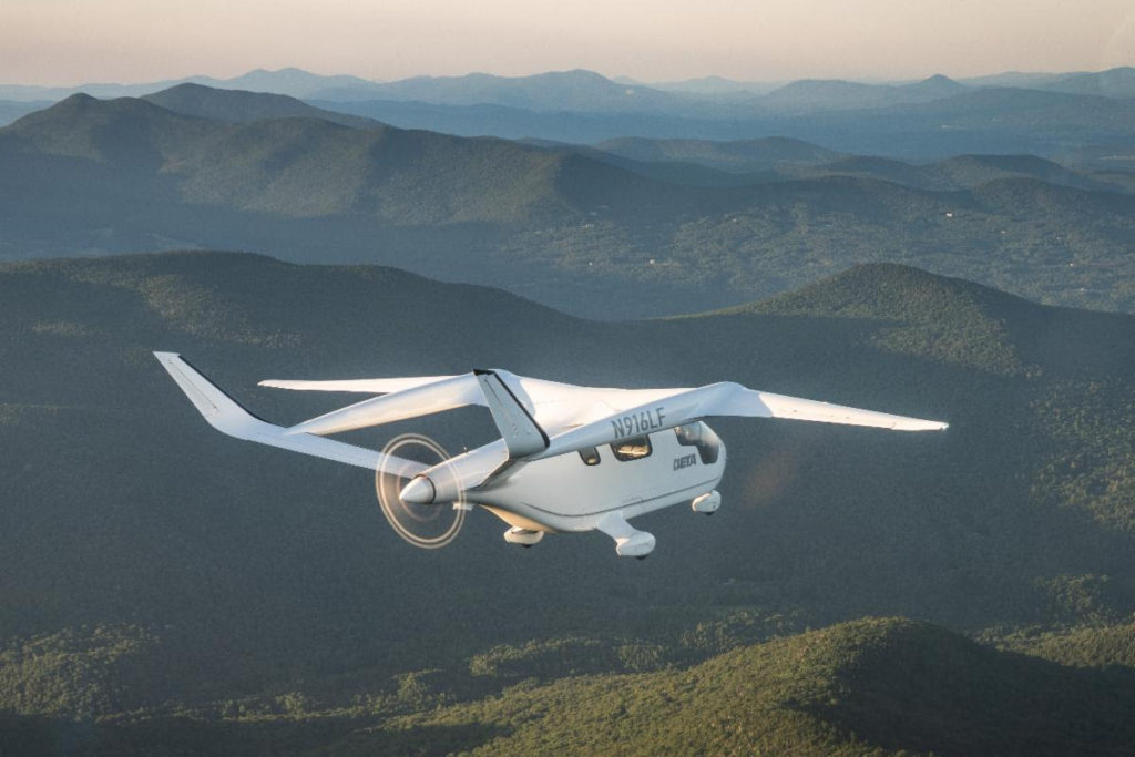 Hartzell Propeller an BETA Aliva Flugzeug