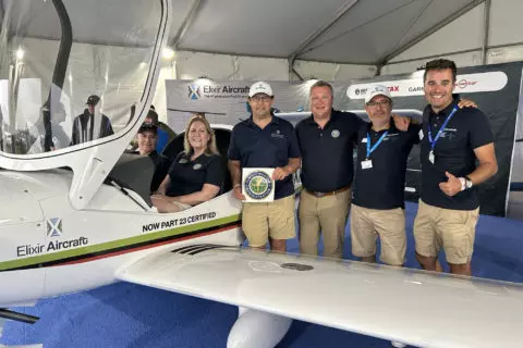 Elixir Aircraft bekommt FAA Part-23-Zulassung