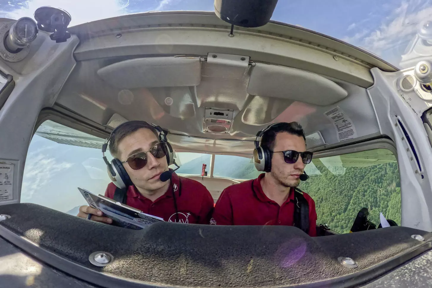 Oliver Meindl und Robin Shearer beim Deutschlandflug 2025