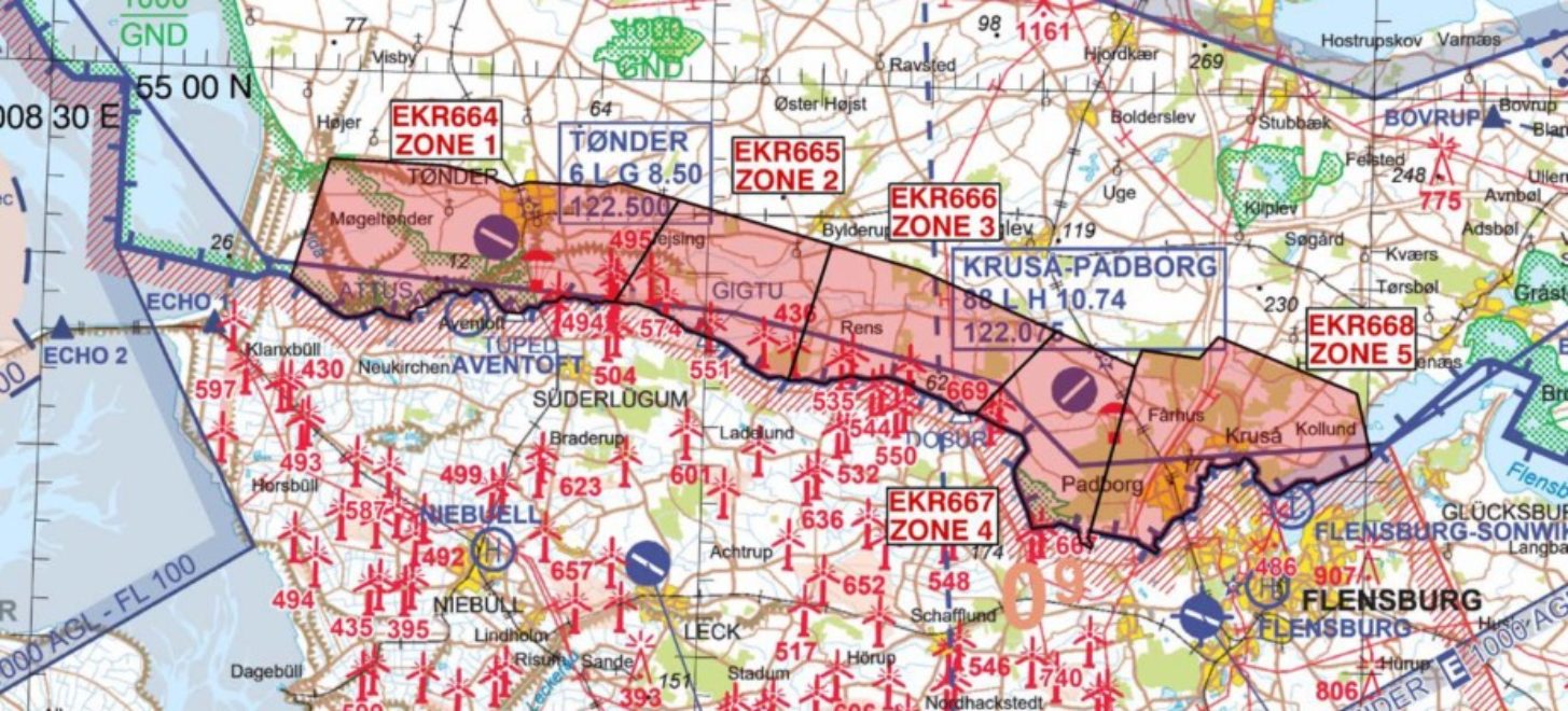 Drohnen-Sperrgebiet an dänischer Grenze geplant