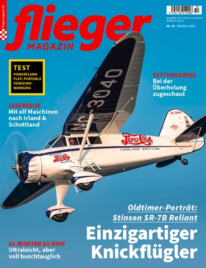 fliegermagazin 10/2025: Oldtimer-Porträt: Stinson SR-7B Reliant